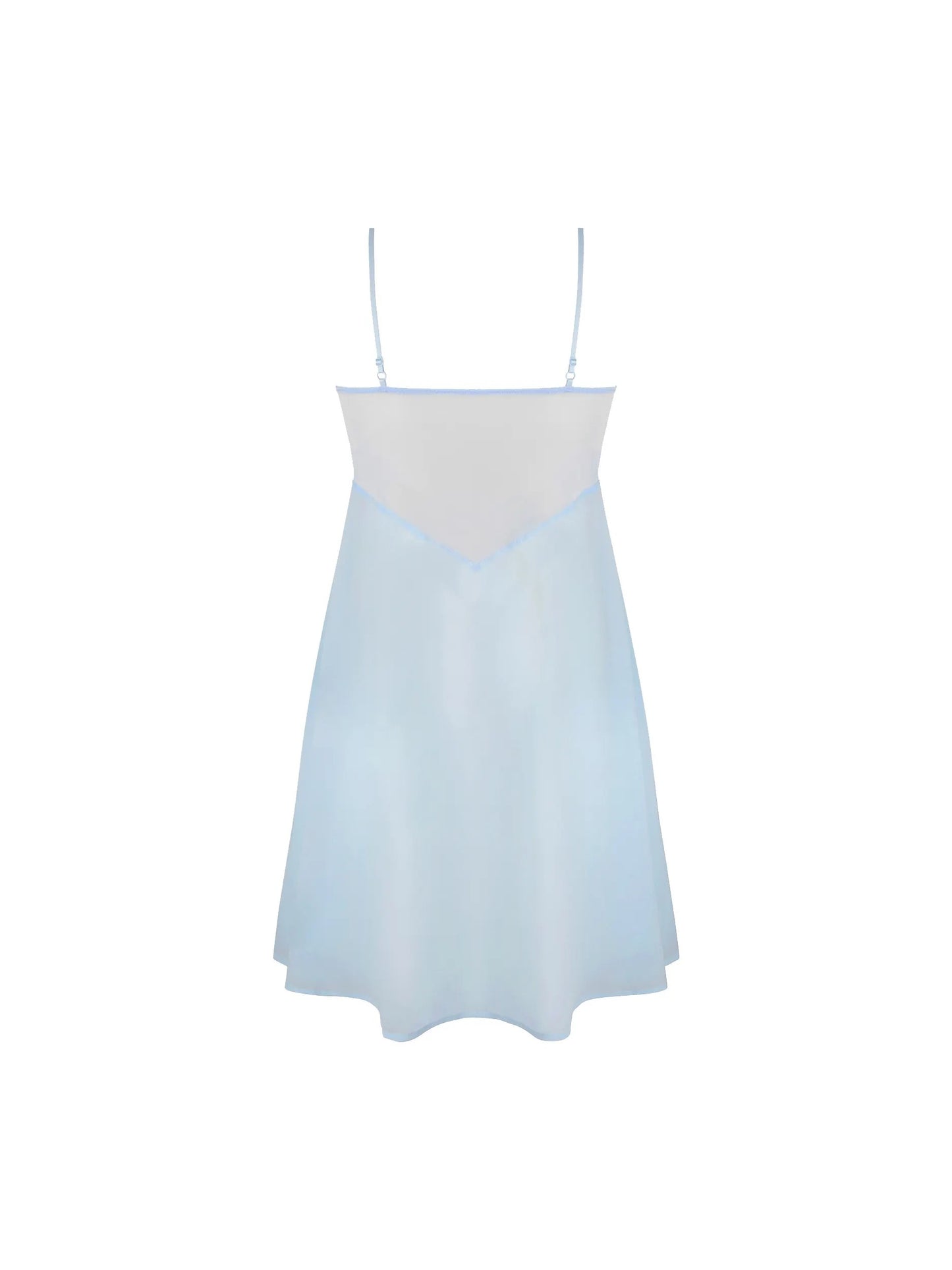 Dressing Floral Silk Nightie