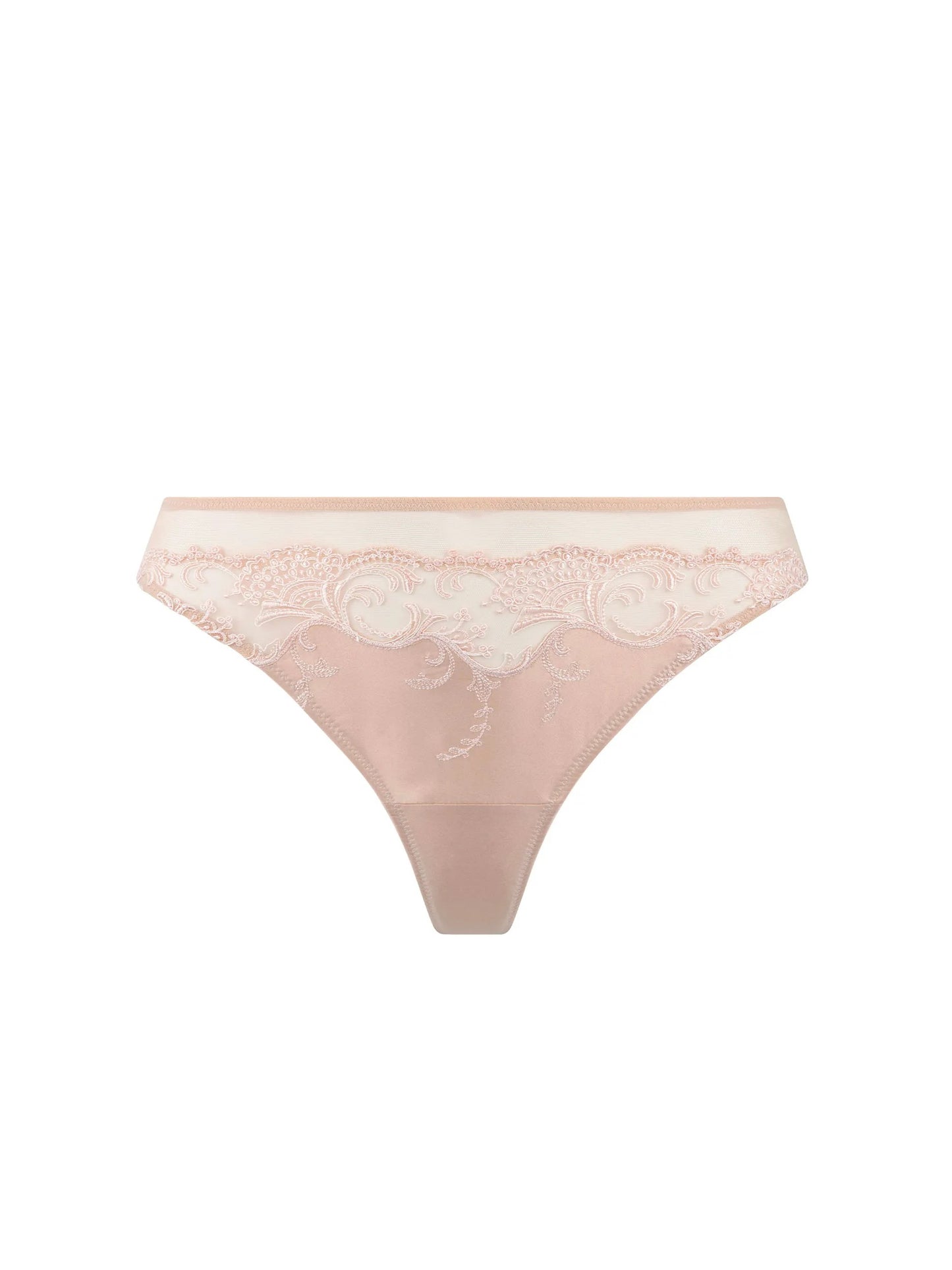 Lise Charmel Splendeur Soie Silk Embroidered Thong