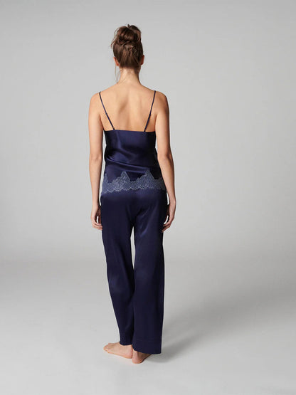 Dream Silk Trousers back picture with matching camisole (sold separately) 