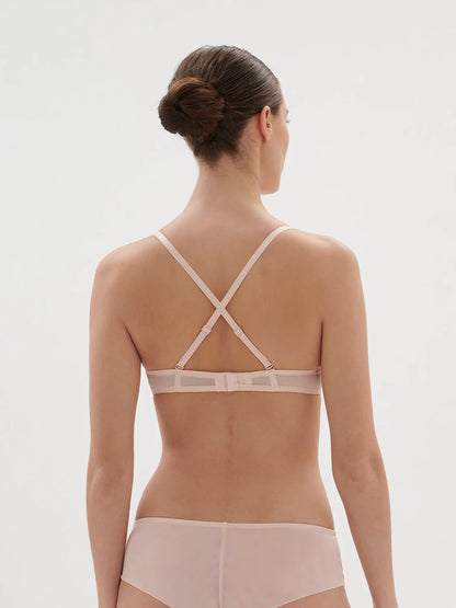 SINGULIERE Sheer Plunge Bra