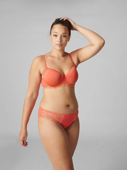 Delice 3D Spacer Demi Cup Bra front picture with matching underwear (sold separately)