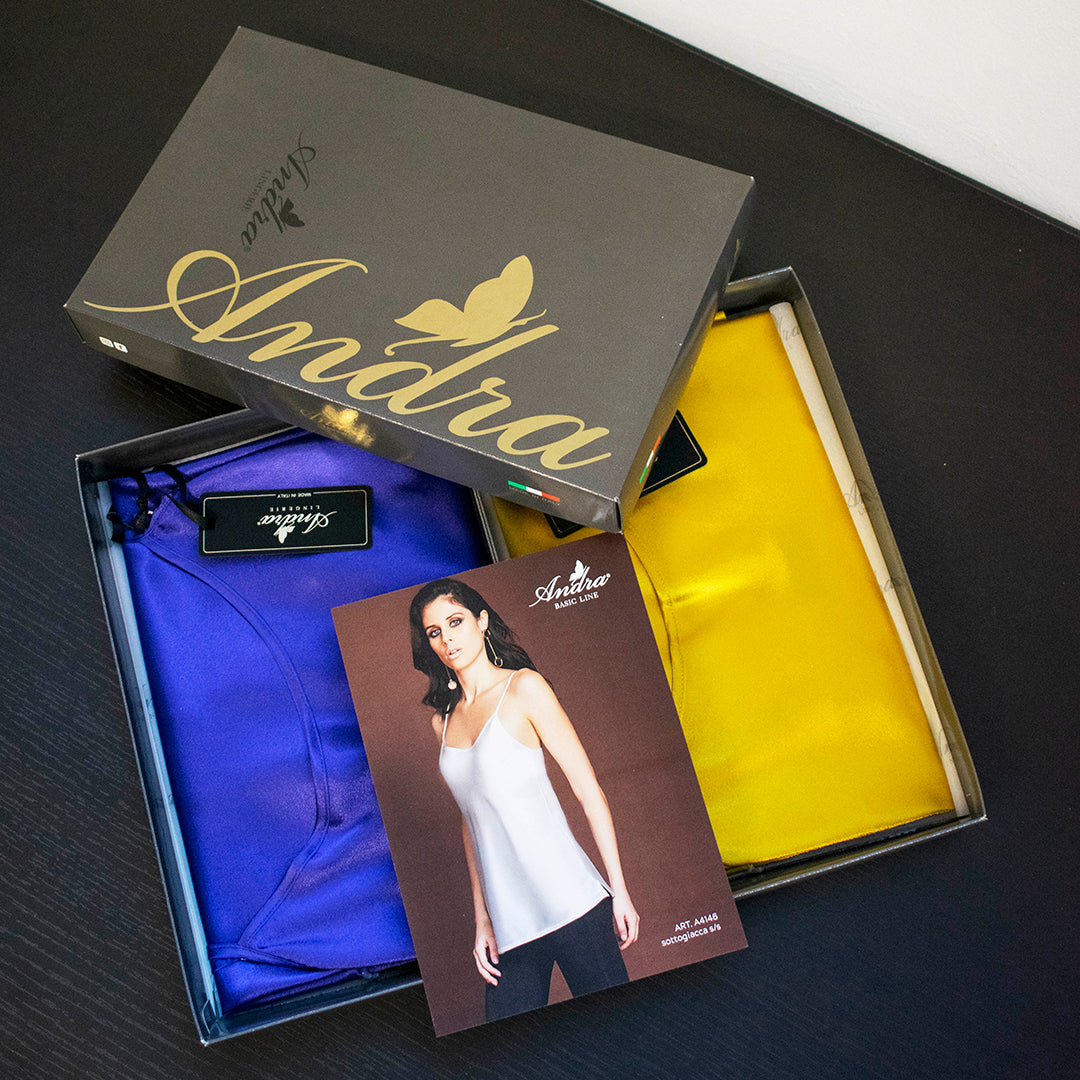 Spaghetti Straps Satin Top