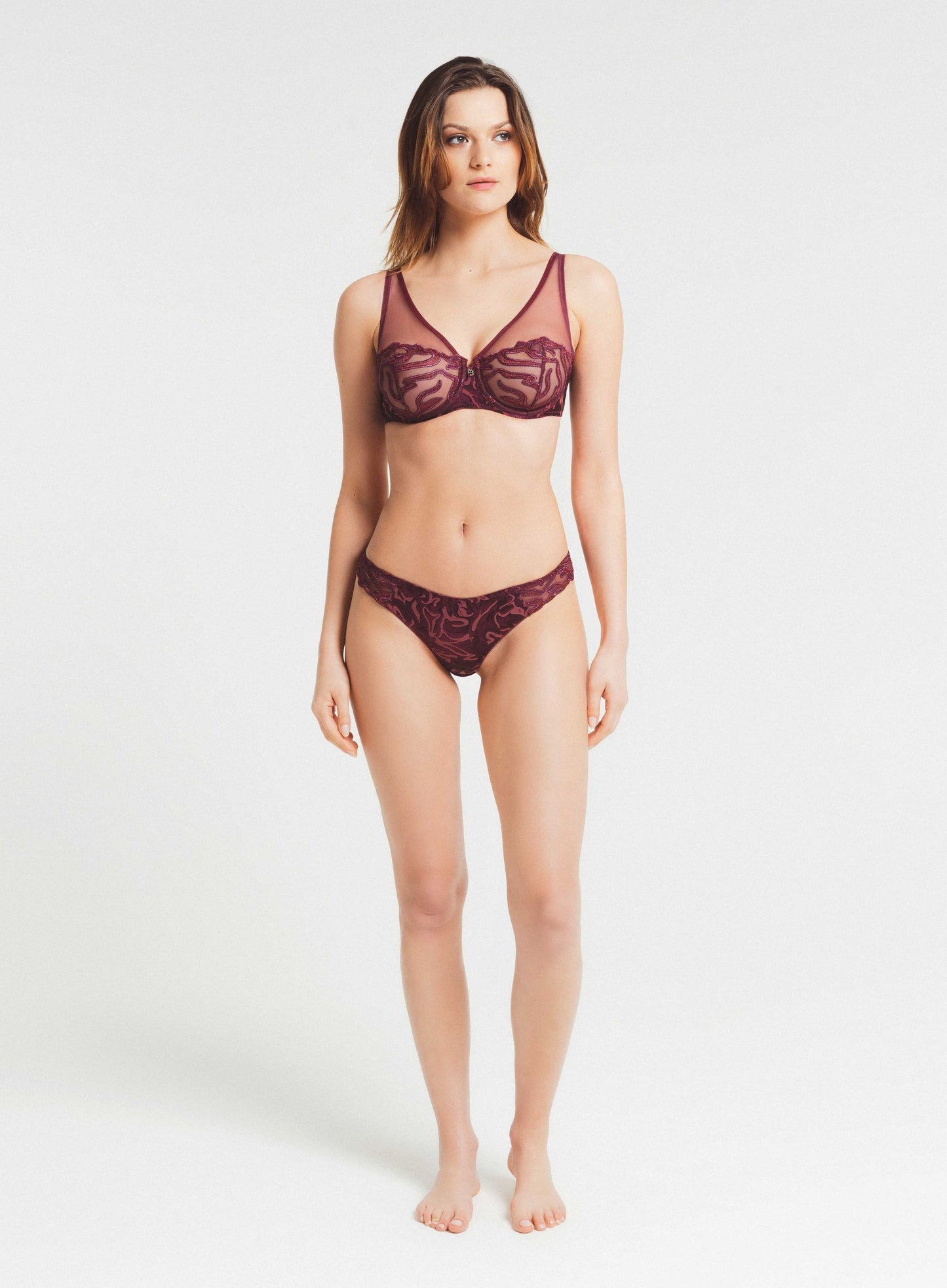 Louisa Bracq Vortex Luxurious Silk Tanga