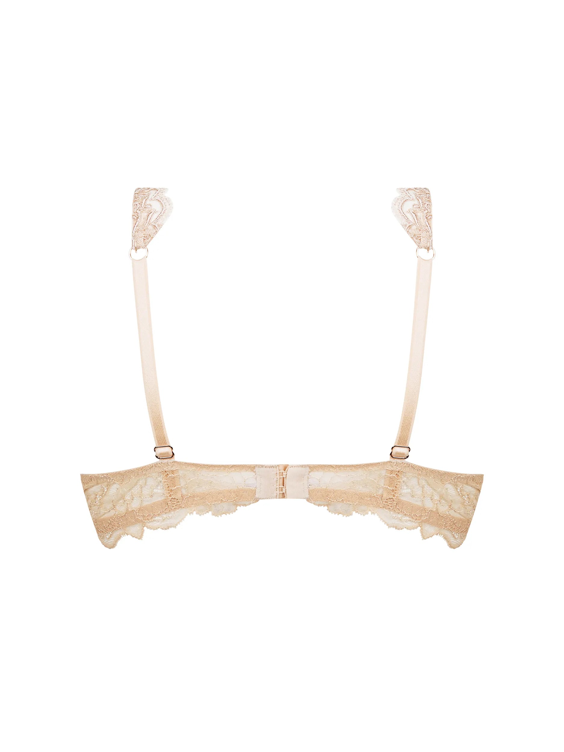 An exquisite bra from the Sublime en dentelle line by Lise Charmel, France. Back picture of the bra.