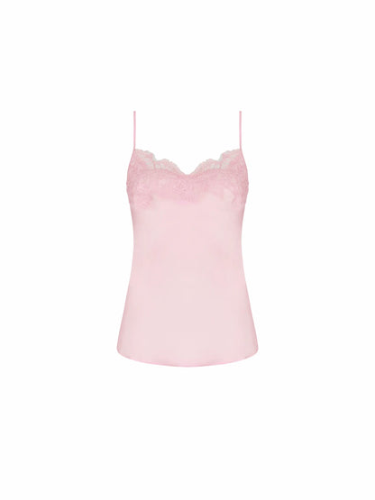 DÉESSE EN GLAM Silk Camisole