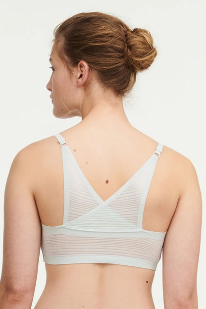 Wireless SoftStretch Stripes Bralette