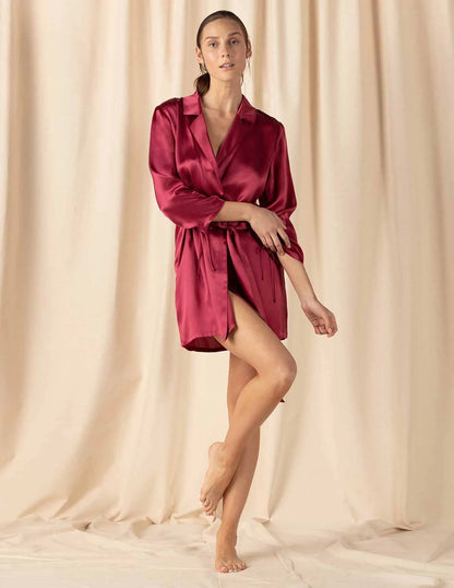 NK IMODE Mischa Front Tie Blazer Robe