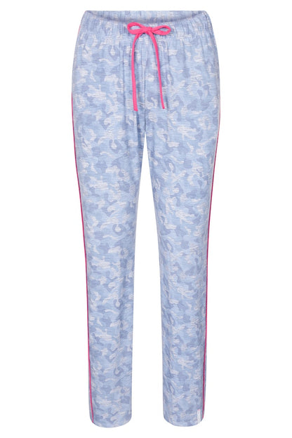 Front of the Be Happy Camouflage Cotton Pants