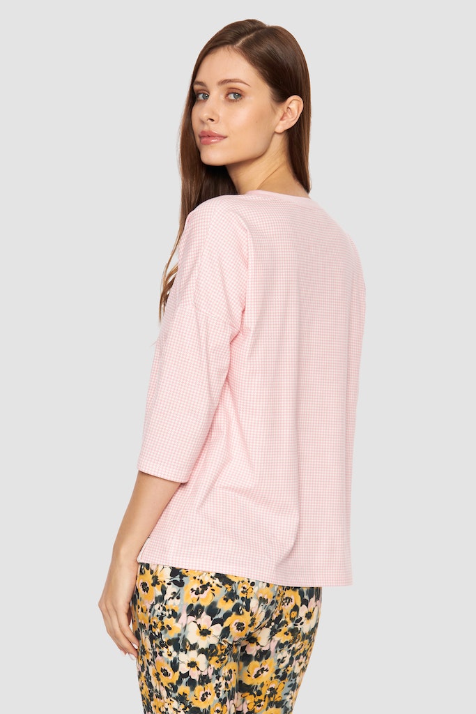 Back of the Be Happy Cotton Comfortable Shirt