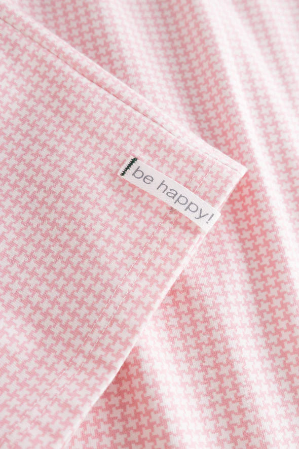 'be happy' tag of the Be Happy Cotton Capri Pants by Rosch.