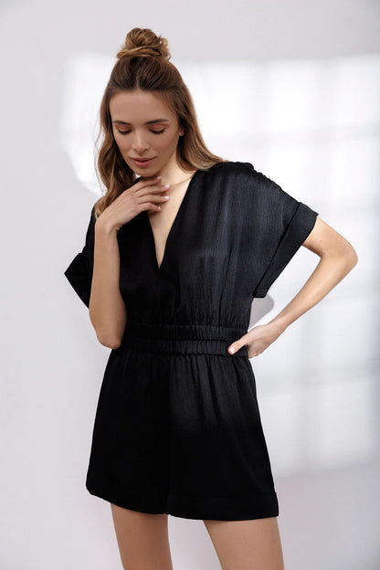 Bubble Silk Romper