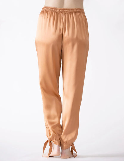 NK IMODE Sierra Ankle Tie Silk Joggers