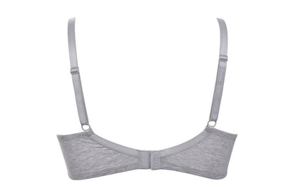 Wire-free, unpadded bra from the Organic Cotton line by SIéLEI from Italy.