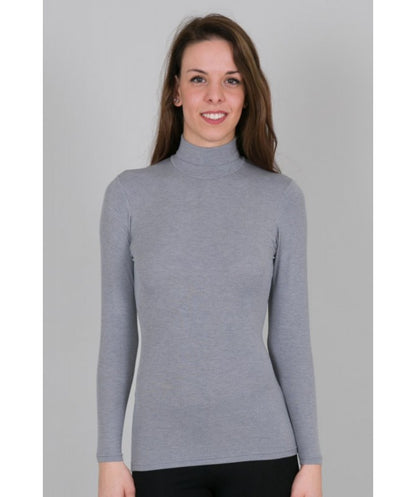 Lightweight soft long-sleeved top from the Wool-Modal line by Emmebivi from Italy at DiModa Lingerie Toronto